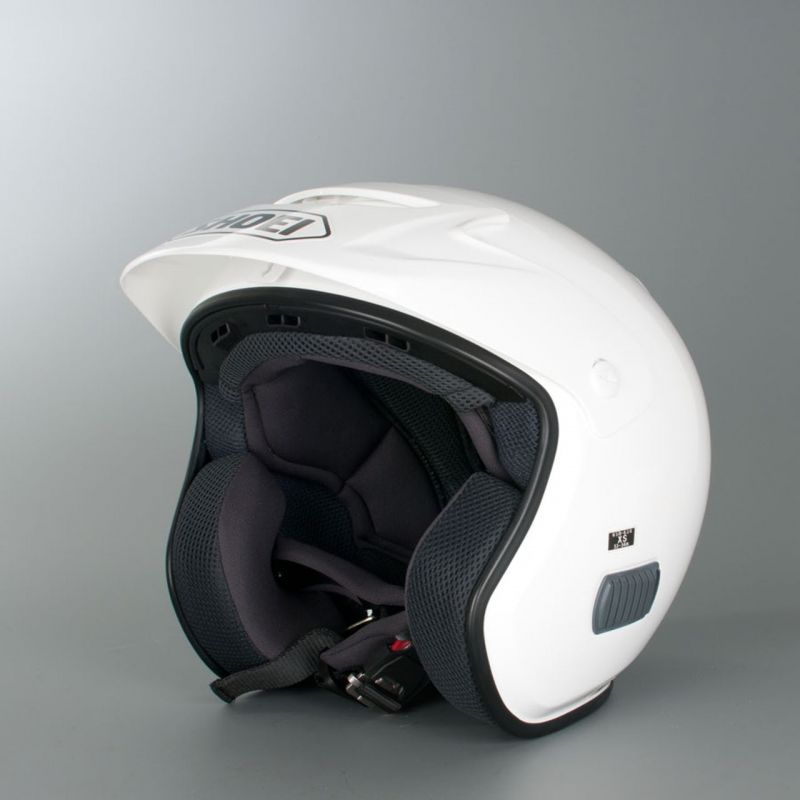 CASQUE MOTO JET TR3 PLAIN WHITE - SHOEI