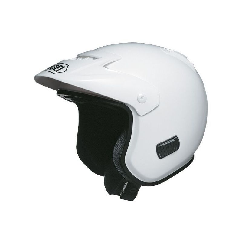 CASQUE MOTO JET TR3 PLAIN WHITE - SHOEI