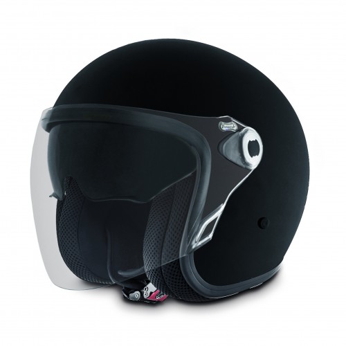 CASQUE MOTO JET VANGARDE U9BM NOIR MAT - PREMIER